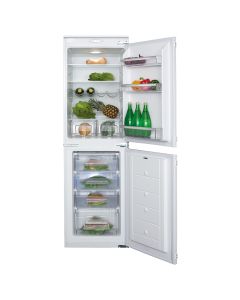 CDA FW853 Freestanding 50/50 Fridge Freezer - Stainless Steel